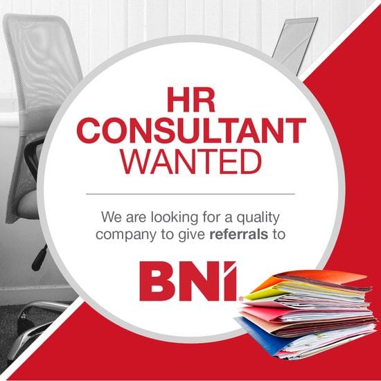 We're looking for a HR Consultant to give referrals to